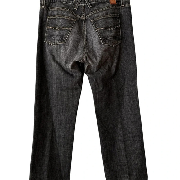 Jake Agave Men’s Mid-Rise Relaxed Straight Waterman Denim Jeans - Picture 9 of 16